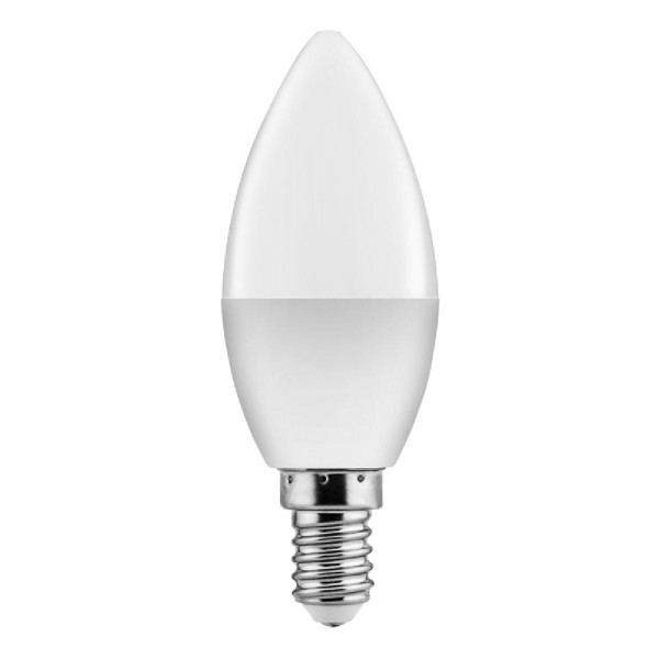 POWERTECH LED λάμπα candle E14-011, 7W, 4000K, E14, 600lm