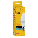 POWERTECH LED λάμπα candle E14-011, 7W, 4000K, E14, 600lm