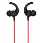 YISON earphones E14 με μαγνήτη, Bluetooth, 10mm, 65mAh, κόκκινα