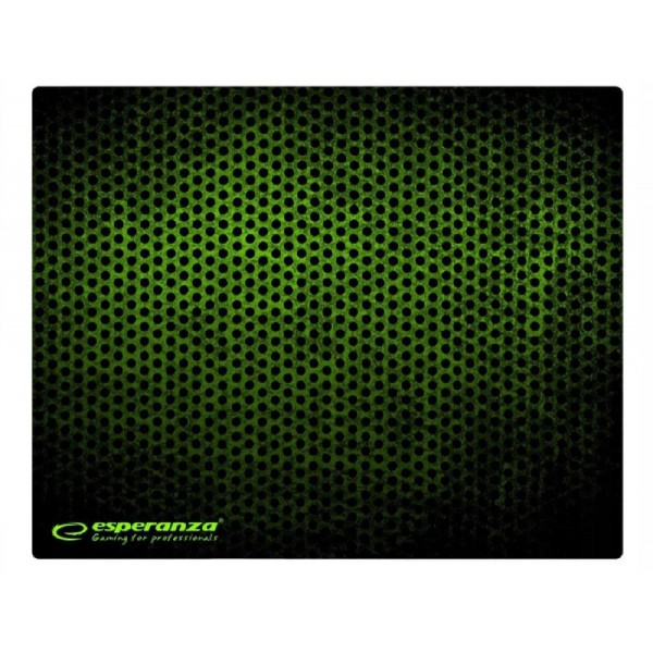 ESPERANZA gaming mouse pad Grunge EA146G, 440x354x4mm, μαύρο-πράσινο