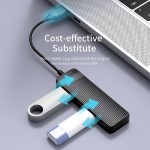 ORICO USB hub FL02, 4x USB ports, λευκό