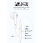 CELEBRAT earphones με μικρόφωνο G16, Type-C, 1.2m, μαύρα