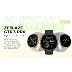 ZEBLAZE smartwatch GTR 3 Pro, heart rate, 1.43" AMOLED, IP68, μαύρο