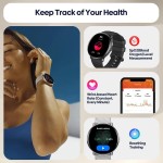 ZEBLAZE smartwatch GTR 3 Pro, heart rate, 1.43" AMOLED, IP68, μαύρο