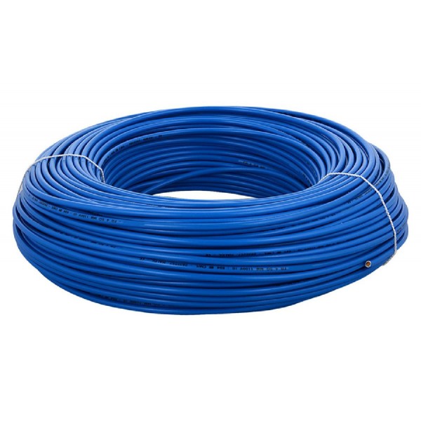 CABLEL καλώδιο H07V-U 4mm², 450/750V, 100m, μπλε