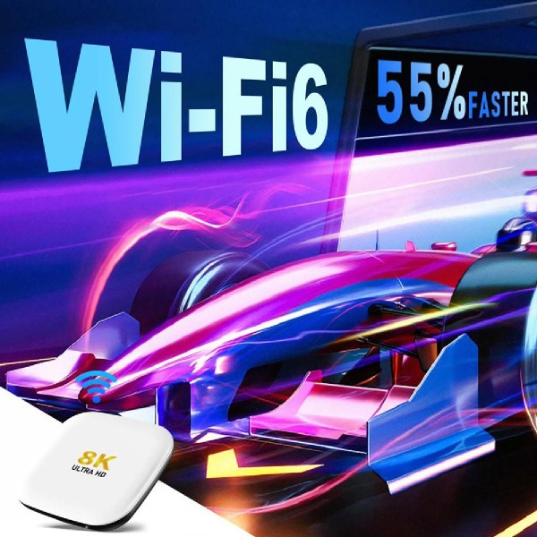 H96 TV Box Μ2, 8K, RK3528, 4/64GB, WiFi, Bluetooth, Android 13