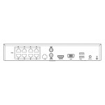 HIKVISION NVR καταγραφικό HiWatch HWN-4108MH-8P, H.264+, 8 κανάλια PoE