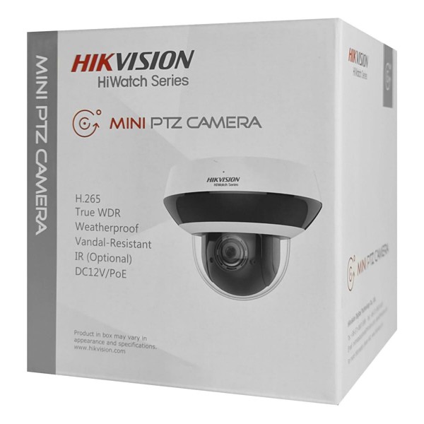 HIKVISION PTZ IP κάμερα HiWatch HWP-N2404IH-DE3, 2.8-12mm 4MP, IP67, PoE