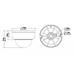 UNIARCH IP κάμερα IPC-D125-PF28, 2.8mm, 5MP, IP67/IK10, PoE, IR έως 30m