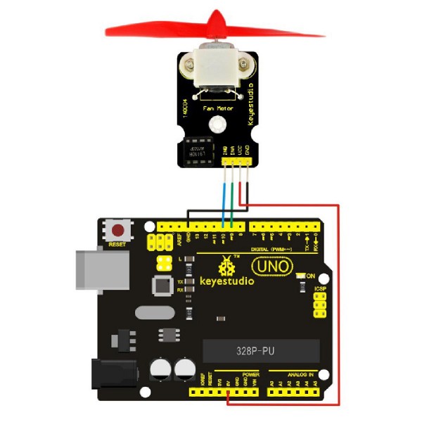 KEYESTUDIO L9110 fan module KS0168