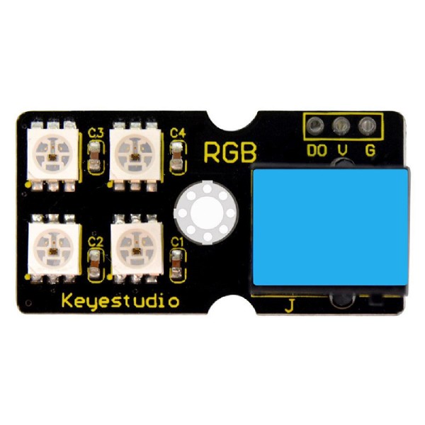 KEYESTUDIO EASY plug 2812 2x2 RGB module KS0370