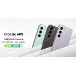 KXD smartphone Classic A09, 6.6", 4/128GB, 4000mAh, μαύρο