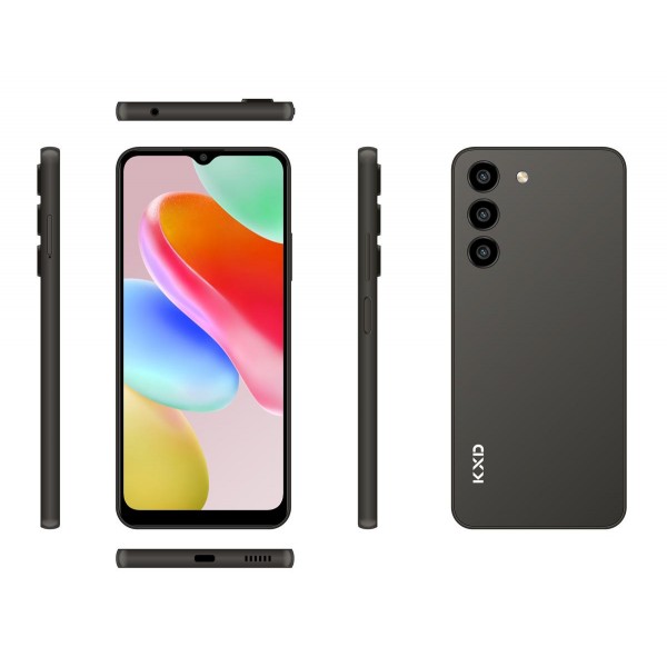 KXD smartphone Classic A09, 6.6", 4/128GB, 4000mAh, μαύρο