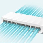 TP-LINK desktop switch LiteWave LS1008, 8-port 10/100Mbps, Ver 1.0