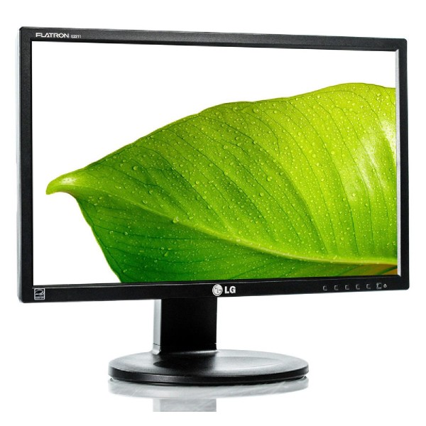 LG used Οθόνη E2211PU LED, 21.5" 1920x1080, VGA/DVI, GA