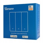 SONOFF smart διακόπτης M5-3C-86, τριπλός, WiFi, γκρι