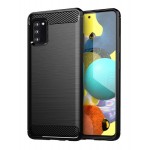 POWERTECH θήκη Carbon MOB-1727 για Samsung A03S, μαύρη