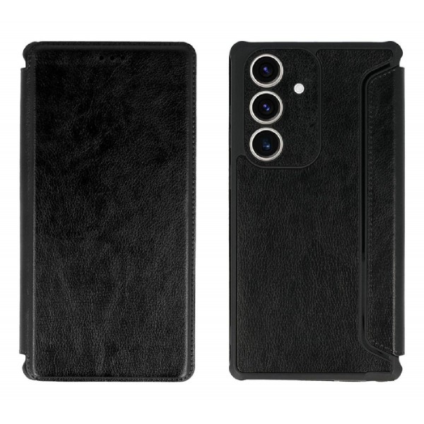 POWERTECH θήκη Razor Leather MOB-1911 για Samsung Galaxy A34 5G, μαύρη