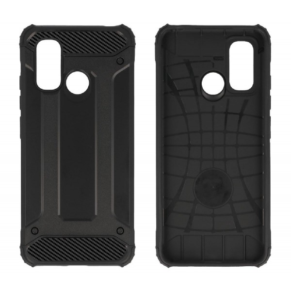 POWERTECH θήκη Armor Carbon MOB-1966 για Xiaomi Redmi 12C/11A, μαύρη