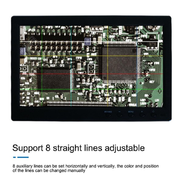 SUNSHINE ψηφιακό μικροσκόπιο MS10E-03 με 10.1" οθόνη, 8x, LED, 38MP