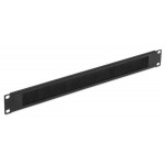 POWERTECH βούρτσα προστασίας για rack NETW-0030, 19"/1U, μεταλλικό, μαύρο