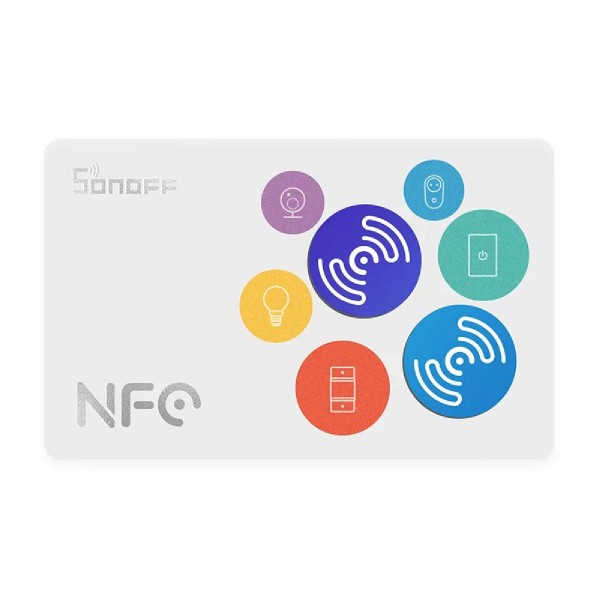 SONOFF smart αυτοκόλλητο NFC Tag, κάρτα με 2τμχ