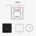 SONOFF smart panel ελέγχου NSPanel Pro, οθόνη αφής, Wi-Fi, Zigbee, μαύρο