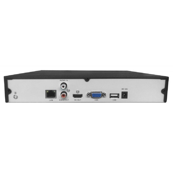 LONGSE NVR καταγραφικό NVR3016E1, 4K, H.265/H.264, 16 κανάλια