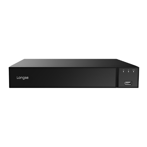 LONGSE NVR καταγραφικό NVR3116C1P8, 4K, H.265/H.264, 8 PoE κανάλια