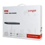 LONGSE NVR καταγραφικό NVR3116C1P8, 4K, H.265/H.264, 8 PoE κανάλια