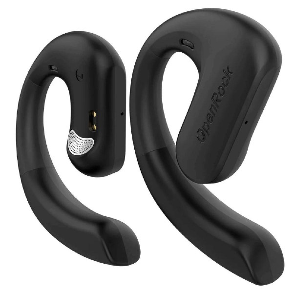 OPENROCKS earphones με θήκη φόρτισης OpenRock S, Open Wearable Stereo, ANC, μαύρο, by OneOdio