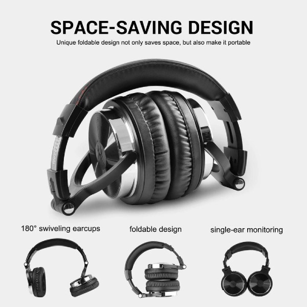 ONEODIO headset Studio Pro 10, 6.35mm & 3.5mm σύνδεση, Hi-Res, 50mm, μαύρο