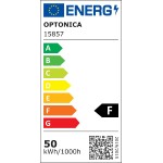 OPTONICA LED προβολέας 15857 με αισθητήρα κίνησης, 50W, 6000K, IP65