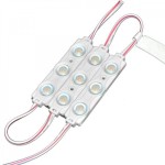 OPTONICA LED lens module 4511, 12V, 0.72W, 6500K, IP65