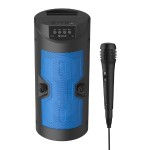 CELEBRAT φορητό ηχείο OS-09 με μικρόφωνο, 10W, 1200mAh, Bluetooth, μπλε