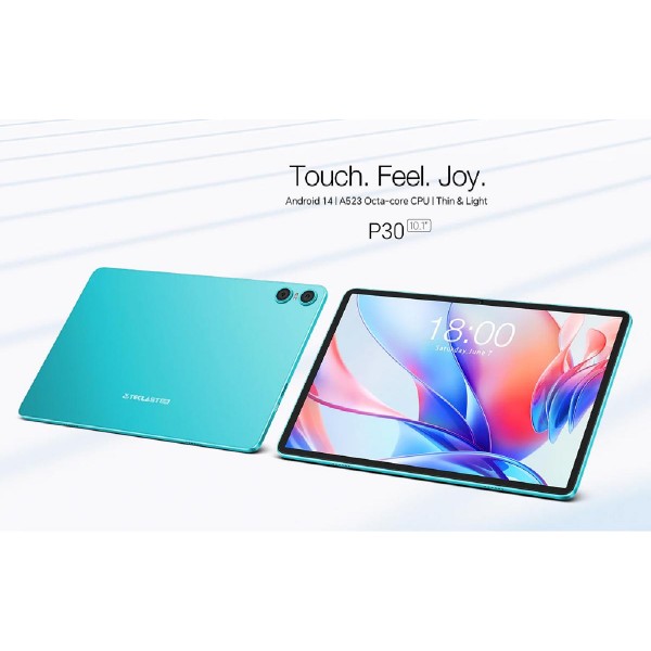 TECLAST tablet P30, 10.1", 4/64GB, Android 14, 6000mAh, μπλε