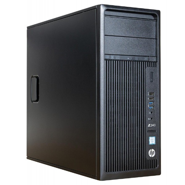 HP WorkStation Z240 MT, Refurbished Grade A Repainted, i7-6700, 8GB, 250GB HDD, DVD, Nvidia Quadro M2000, FreeDOS