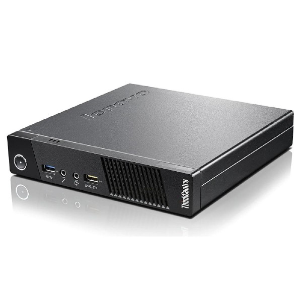 LENOVO PC ThinkCentre M73 Micro, Refurbished Grade A Repainted, G1820T, 4GB, 120GB SSD, FreeDOS