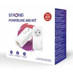 STRONG Powerline Kit POWERL600DUOEUV2, Passthrough, 600Mbps, 2τμχ