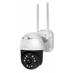 POWERTECH smart κάμερα PT-1086, 3MP, 4x digital zoom, Wi-Fi, PTZ, IP65