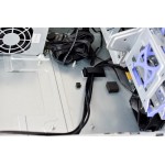 POWERTECH PC Case PT-1099 με 250W PSU, Micro-ATX, 356x102x338mm, μαύρο