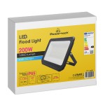 POWERTECH LED προβολέας PT-1259, 200W, 4000K, 16000lm, IP65