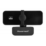 POWERTECH web camera PT-1291, 5MP, 2K Quad HD, αυτόματη εστίαση, 1.5m, μαύρη