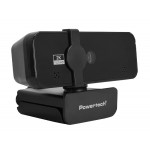 POWERTECH web camera PT-1291, 5MP, 2K Quad HD, αυτόματη εστίαση, 1.5m, μαύρη