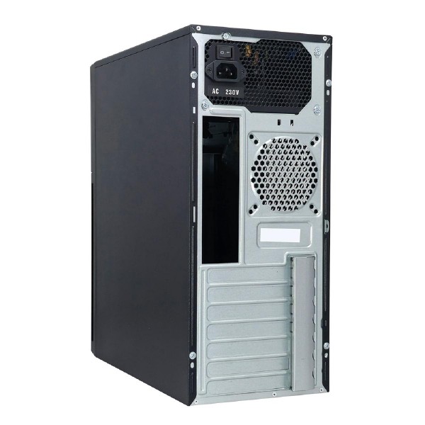 POWERTECH PC Case PT-1308 με 550W PSU, ATX, 330x175x405mm, μαύρο