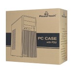 POWERTECH PC Case PT-1308 με 550W PSU, ATX, 330x175x405mm, μαύρο