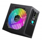 POWERTECH τροφοδοτικό PC PT-1311, 80PLUS Bronze, 700W, ATX, 120mm RGB Fan, Semi Modular