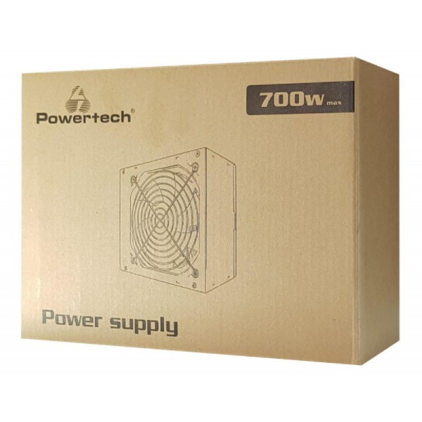 POWERTECH τροφοδοτικό για PC PT-928, 700W, Active FPC