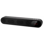 POWERTECH soundbar PT-986, 2x 5W RMS, TWS, FM, 1200mAh, μαύρο