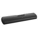 POWERTECH soundbar PT-989, 2x 10W RMS, TWS, 3600mAh, μαύρο